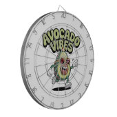 Grappige Zonnebril Avocado Dartbord (Voorkant Links)