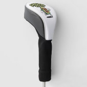 Grappige Zonnebril Avocado Golfheadcover (Schuin)