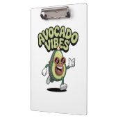Grappige Zonnebril Avocado Klembord (Links)