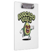 Grappige Zonnebril Avocado Klembord (Rechts)