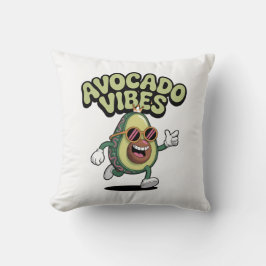 Grappige Zonnebril Avocado Kussen