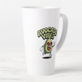 Grappige Zonnebril Avocado Latte Mok (Rechterhoek)