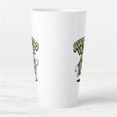 Grappige Zonnebril Avocado Latte Mok (Voorkant)