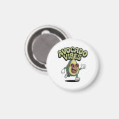 Grappige Zonnebril Avocado Magneet (Voorkant / Achterkant)