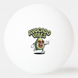 Grappige Zonnebril Avocado Pingpongbal