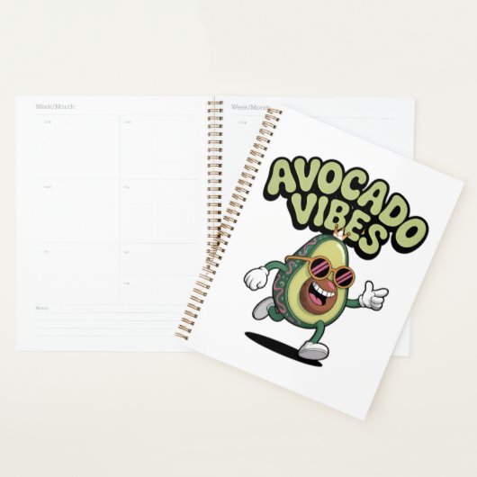 Grappige Zonnebril Avocado Planner (Display)