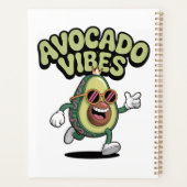 Grappige Zonnebril Avocado Planner (Achterkant)
