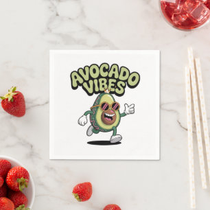 Grappige Zonnebril Avocado Servet