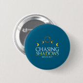 Grappige Zonsverduistering 2017 Totale Zon Ronde Button 5,7 Cm (Voorkant /achterkant)