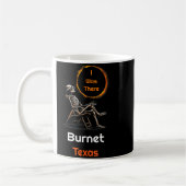 Grappige Zonsverduistering Burnet Texas Daar Koffiemok (Links)