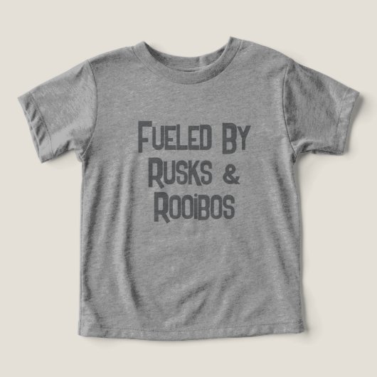 Grappige Zuid-Afrikaan Aangedreven Door Rusks & Ro (Design voorkant)