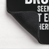Grappige Zus Sarcasme Broer of Zus Humor Quote Van Muismat (Hoek)