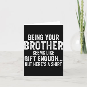 Grappige Zus Sarcasme Sibling Humor Quote Van Kaart