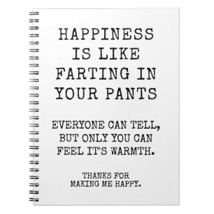 Grappige zusje gelukkige verjaardagswensen notitieboek