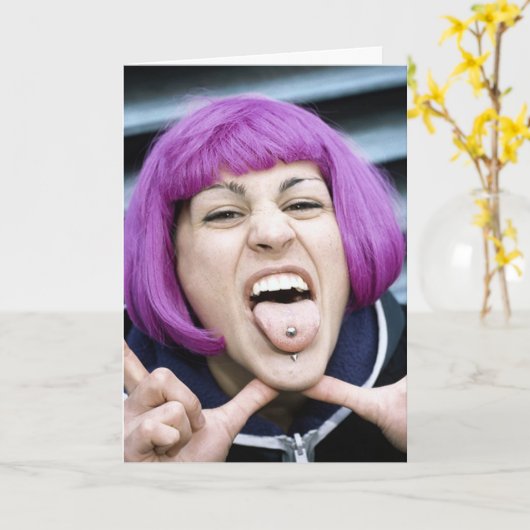 Grappige zuster citaat Gezegde - zus aan zus ... Kaart (Gele Bloem)