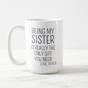 Grappige Zuster Mok, Zuster Cadeaus, Grappig Zuste Koffiemok