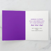 grappige zuster-verjaardagskaart kaart (Binnen)