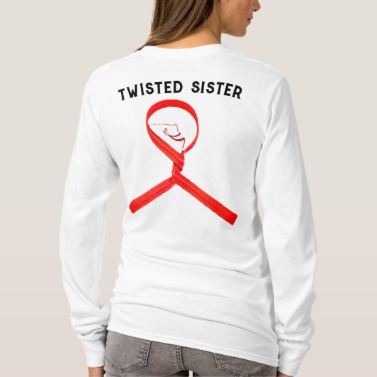 Grappige zusterschap t-shirt (Achterkant)