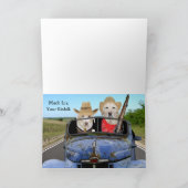 Grappige zwager verjaardag kaart (Binnen)