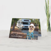 Grappige zwager verjaardag kaart (Voorkant)