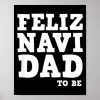 Grappige zwangerschap Feliz Navi vader worden Kers