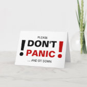 Grappige zwangerschapsaankondiging voor echtgenoot kaart (Voorkant)