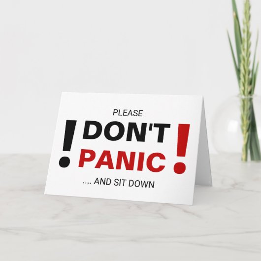 Grappige zwangerschapsaankondiging voor echtgenoot kaart (Voorkant)