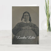 Grappige zwangerschapsaankondiging Wenskaart Aankondiging (Voorkant)