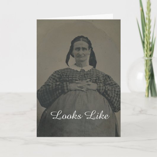 Grappige zwangerschapsaankondiging Wenskaart Aankondiging (Voorkant)