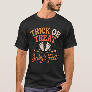 Grappige zwangerschapsaankondiging Zwangere Hallow T-shirt