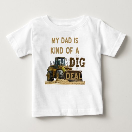 Grappige zware apparatuur operator Dad Gezegde (Voorkant)