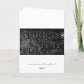 Grappige zwart-wit oosterse katten kunst op maat kaart (Achterkant)