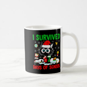 Grappige Zwarte Kat Kerstmis Ik Heb 67 Dagen Van S Koffiemok