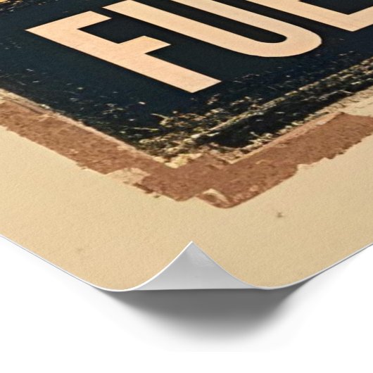 Grappige zwarte kat koffie kunst - koffie omdat mo poster (Hoek)