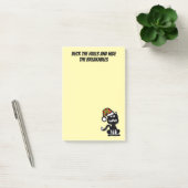 Grappige Zwarte Kat Vakantie Humor Festieve Kat Post-it® Notes (Kantoor)