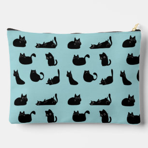 Grappige zwarte katten etui
