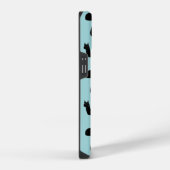 Grappige Zwarte Katten iPhone Hoesje (Rechterkant)