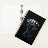 Grappige Zwarte Labrador Retriever Lab Hond Baasje Planner (Display)