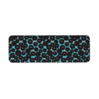 Grappige zwarte pluizige monsters