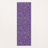 Grappige zwarte witte katten doen patroon yoga mat (Voorkant)