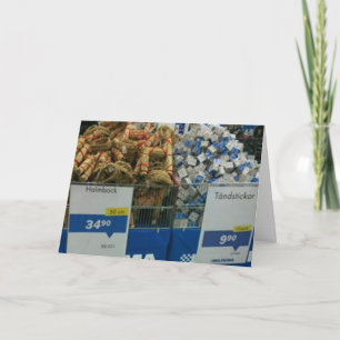 Grappige Zweedse Kaart