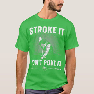 Grappige zwembad kunst voor mannen vrouwen biljart t-shirt