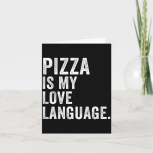 Grappige Zza Is Mijn Liefdestaal, Grappige Anti Va Kaart