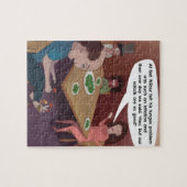 GrappigeMan Paddenstoelen Voor Avondeten Grappig Legpuzzel (Horizontaal)