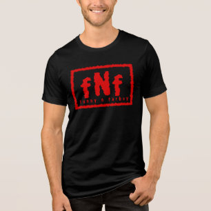 GrappigeNFarbsy Rode Invasiers Worstelshirt Tri-Blend Shirt