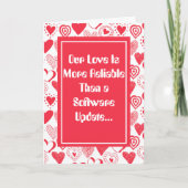 Grappiger-betrouwbaarder dan software Valentijnsda Kaart (Voorkant)