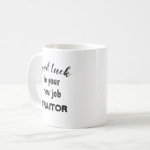  grappigheid bij het achterlaten van cadeau voor w koffiemok (Voorkant links)