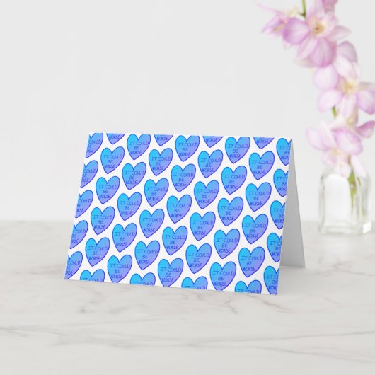 grappigheid Het kan een erger Snoep zijn. Kaart (Orchidee)