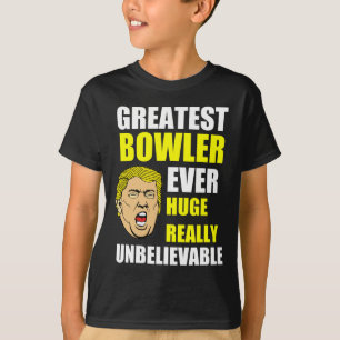 Grappigste Bowler Donald Trump Bowling Cadeau T-Sh T-shirt