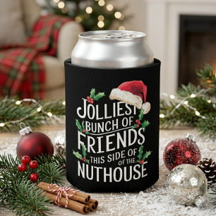 Grappigste groep vrienden Funny kerst citaat Blikjeskoeler